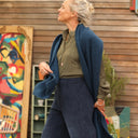 Echarpe Véra - Bleu nuit - Quintessence