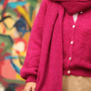 Echarpe Véra - Framboise - Quintessence