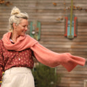 Echarpe Véra - rose boisé - Quintessence