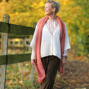 Echarpe Véra - rose boisé - Quintessence