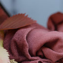 Écharpe Viviane — maille douce terracotta - Quintessence
