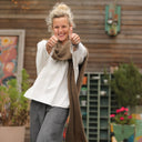 Echarpe Zénia - Moka - Quintessence