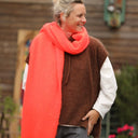 Echarpe Zénia - Orange vif - Quintessence