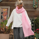 Echarpe Zénia - Rose dragé - Quintessence