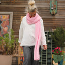 Echarpe Zénia - Rose dragé - Quintessence