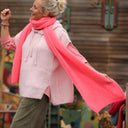 Echarpe Zénia - Rose fluo - Quintessence