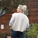 Gilet Benjamine ficelle - Quintessence