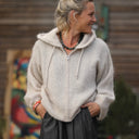 Gilet capuche Tulia - Ficelle - Quintessence