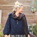 Gilet capuche Tulia - Marine - Quintessence