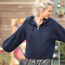 Gilet capuche Tulia - Marine - Quintessence