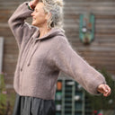 Gilet capuche Tulia - Moka - Quintessence