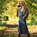 Gilet capuche Tulia - Moka - Quintessence