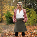 Gilet capuche Tulia - Rose boisé - Quintessence