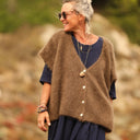 Gilet Cassiopé - Camel - Quintessence