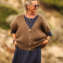 Gilet Cassiopé - Camel - Quintessence