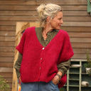 Gilet Cassiopé - Framboise - Quintessence