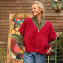 Gilet Cassiopé - Framboise - Quintessence