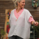 Gilet Cassiopé - Gris clair - Quintessence