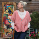 Gilet Cassiopé - Rose boisé - Quintessence