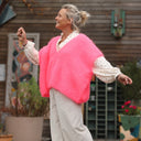 Gilet Cassiopé - Rose fluo - Quintessence