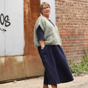 Gilet Cassiopé - Vert mousse - Quintessence