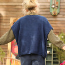 Gilet Claudia - Bleu nuit - Quintessence