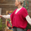 Gilet Claudia - Framboise - Quintessence