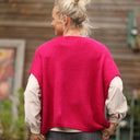 Gilet Claudia - Framboise - Quintessence