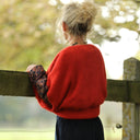 Gilet Claudia - Orange crépuscule - Quintessence