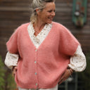 Gilet Claudia - Rose boisé - Quintessence