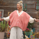 Gilet Claudia - Rose boisé - Quintessence