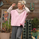 Gilet Claudia - Rose dragée - Quintessence