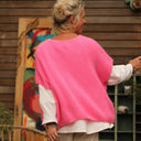Gilet Claudia - Rose fluo - Quintessence