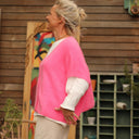 Gilet Claudia - Rose fluo - Quintessence