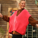 Gilet Claudia - Rose gourmand - Quintessence