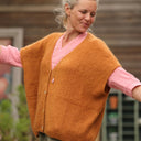 Gilet Claudia - Safran - Quintessence