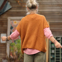 Gilet Claudia - Safran - Quintessence