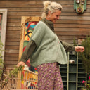 Gilet Claudia - Vert mousse - Quintessence