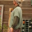 Gilet Claudia - Vert mousse - Quintessence