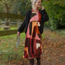 Gilet col rond Armance — mohair noir - Quintessence