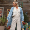 Gilet Naïs - Bleu ciel - Quintessence