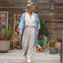 Gilet Naïs - Bleu ciel - Quintessence