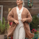 Gilet Naïs - Camel - Quintessence