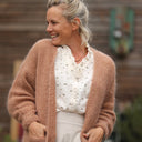 Gilet Naïs - Camel - Quintessence