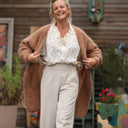 Gilet Naïs - Camel - Quintessence