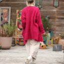 Gilet Naïs - Framboise - Quintessence