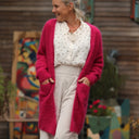 Gilet Naïs - Framboise - Quintessence