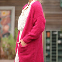 Gilet Naïs - Framboise - Quintessence