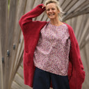 Gilet Naïs - Grenat - Quintessence