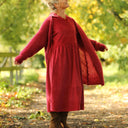 Gilet Naïs - Grenat - Quintessence